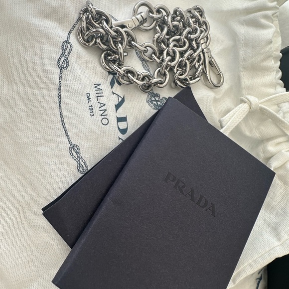 Prada Nylon Re-Edition 2025 Shoulder Bag Black - Like New! - Picture 7 of 12